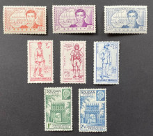 SOUDAN 1939 / 1941 - NEUF*/MH - LOT 3 Séries Complètes YT 100 / 102 + 122 / 124 + 129 / 130 (1) - Unused Stamps