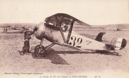 Biscarosse * école De Tir De Chasse * Avion N°32 Type Marque Modèle - Biscarrosse