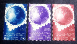 EGYPT 1949 – Complete SET Of The 75th Anniv. OF UPU – SG 359/61, MLH - Ongebruikt