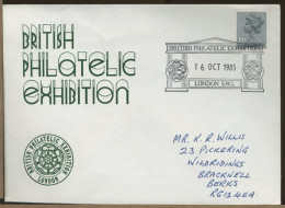 GRAN BRETAGNA - GREAT BRITAIN - 1985   BRITISH PHILATELIC EXHIBITION - Briefmarkenausstellungen