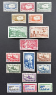 SOUDAN 1940 / 1942 - NEUF*/MH - COLLECTION Séries Complètes POSTE AERIENNE PA 1 / 5 + 6 / 8 + 9 + 10 / 17 - Unused Stamps