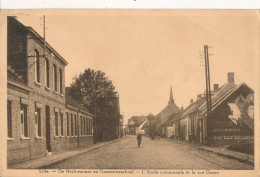 LILLE  DE RECHTESTRAAT EN GEMEENTESCHOOL      KREUKJE R.B. HOEK      2 SCANS - Lille