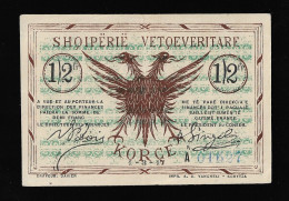 2 X Albania Regional Banknote Of Korca Year 1918 2PCS - Albania