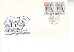 CECOSLOVACCHIA 1968 - Yvert  1625 - Museo Nazionale - Lettres & Documents