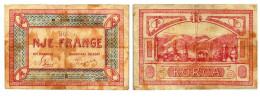 Albania Regional Banknote Of Korca Year 1918 - Albanie