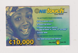 GHANA - One Touch Remote Phonecard - Ghana