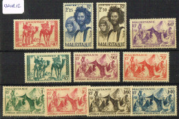 MAUR 13 - MAURITANIE N° 105/115 Sauf 112A Neufs* - Neufs