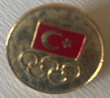 TURKEY,TURKEI,TURQUIE ,OLYMPIC ,OLYMPIADE ,COMMITTEE ,BADGE - Olympic Games