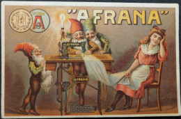 1901 Afrana DVORFS, SEWING MACHINES Vintage Card I- VF  227 - Fairy Tales, Popular Stories & Legends