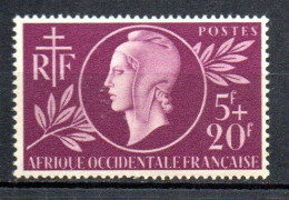 Col41 Colonies AOF Afrique Occidentale N° 1 Neuf XX MNH Cote 7,00 € - Ongebruikt