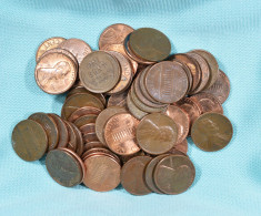 US Lincoln Cents • 68 X • All Different Coins / Pas De Doublons • [24-153] - Collections