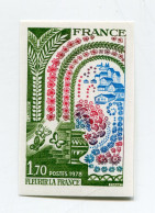 FRANCE N°2006  ** NON DENTELE FLEURIR LA FRANCE - 1971-1980