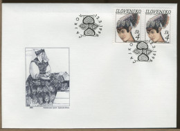 SLOVACCHIA - SLOVENSKO - FDC 1999  -  FOLK COSTUMES - FDC