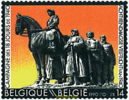 86034 MNH BELGICA 1990 50 ANIVERSARIO DE LA CAMPAÑA DE LOS 18 DIAS DE 1940 - Sonstige & Ohne Zuordnung