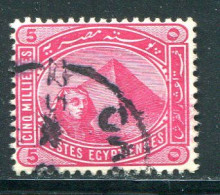 EGYPTE- Y&T N°41- Oblitéré - 1866-1914 Ägypten Khediva