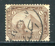 EGYPTE- Y&T N°36- Oblitéré - 1866-1914 Ägypten Khediva