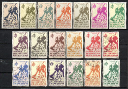 Col41 Colonies AOF Afrique Occidentale N° 4 à 22 X MH & Oblitéré Cote 19,00 € - Unused Stamps