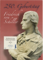 Germany Deutschland 2009 250. Geburtstag Von Friedrich Von Schiller, German Polymath, Poet, Playwright, Writer, Bonn - 2001-2010