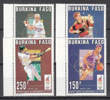 Olympia 1996:  Burkina Faso  4 W ** - Verano 1996: Atlanta