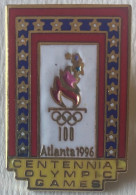 ATLANTA 96 ,CENTENNIEL OLYMPIC GAMES ,ATLANTA 1996,PIN,BADGE - Jeux