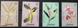 Samoa 1985, Orchids, MNH Stamps Set - Samoa