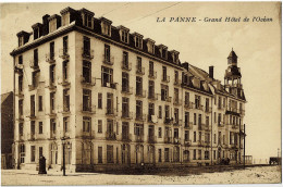 La Panne Grand Hôtel De L'Océan Circulée En 1928 - De Panne