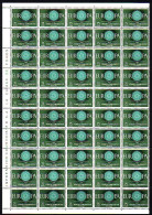 TÜRKEI MI-NR. 1774-1775 POSTFRISCH HALBER BOGENSATZ (50) EUROPA 1960 - WAGENRAD - Unused Stamps