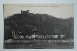 Cpa Environs De CADILLAC Sur GARONNE Gironde Château Du Cros - NOV66 - Cadillac