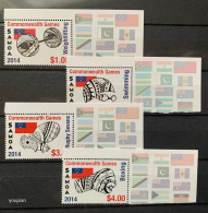 Samoa 2014, Commonwealth Games, MNH Stamps Set - Samoa