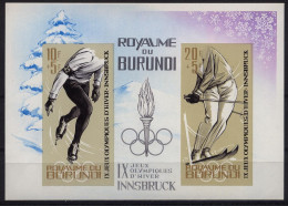 Olympia 1964: Burundi  Bl ** - Hiver 1964: Innsbruck