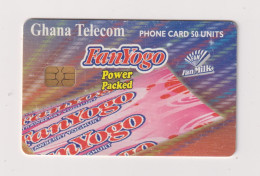 GHANA - Fan Yogo Chip Phonecard - Ghana