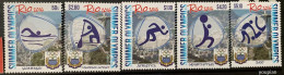 Samoa 2016, Summer Olympic Games In Rio De Janeiro, MNH Stamps Set - Samoa