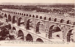 LE PONT DU GARD - F.P. - Remoulins