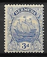 BERMUDES   -  1922.   Y&T N°79 *.  Bateau  /  Boat  /  Voilier. - Bermuda