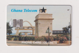 GHANA - Independence Square Chip Phonecard - Ghana