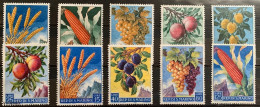 San Marino 1958, Fruits, MNH Stamps Set - Neufs