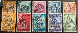San Marino 1962, Mountain Sports, MNH Stamps Set - Unused Stamps