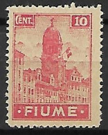 FIUME   -   1919.   Y&T N°35 *.      Cote 15,00 Euros - Fiume