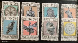 San Marino 1974, Suit Of Arms And Weapons, MNH Stamps Set - Neufs