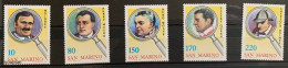 San Marino 1979, Famous Detectives, MNH Stamps Set - Neufs