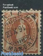 Switzerland 1882 30c, Bright Brown, Perf. 11.75:11.25, Contr 1Y, Used Stamps - Gebruikt