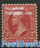 United States Of America 1894 2c, Carmine, Open Borders In Cornerdecorations, Unused (hinged) - Unused Stamps