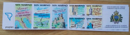 San Marino 1990, European Year Of Tourism, MNH Stamps Set - Booklet - Neufs
