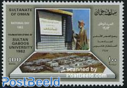 Oman 1983 Stamp Out Of Set, Mint NH, Science - Education - Oman