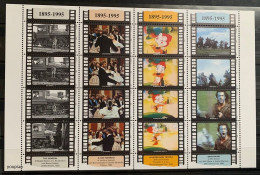 San Marino 1995, 100 Years Of Cinema, MNH Sheetlet - Nuovi