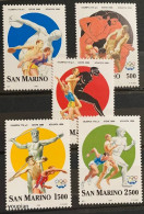 San Marino 1996, Summer Olympic Games In Atlanta, MNH Stamps Set - Ungebraucht