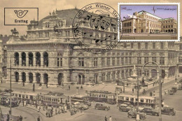 Austria 2009 - 140 Jahre Wiener Staatsoper Carte Maximum - Cartas Máxima