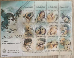 San Marino 2002, Christmas, MNH Sheetlet - Nuovi