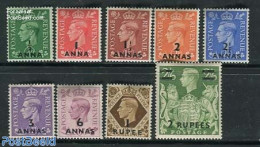 Oman 1948 Definitives 9v, Mint NH - Oman