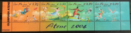 San Marino 2004, Summer Olympic Games In Athens, MNH Stamps Strip - Nuevos